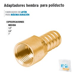 Adaptadores Hembra para Poliducto FOSET