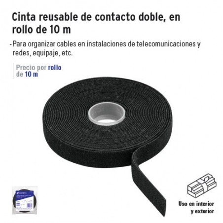 Cinta Reusable de Contacto Doble