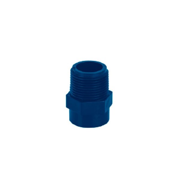 Adaptadores Macho de CPVC Azul FOSET