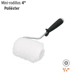 Mini-Rodillo de Poliester 4" TRUPER