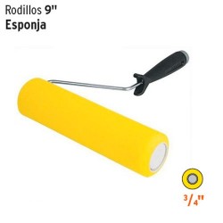 Rodillo de Esponja para Superficies Rugosas 9" TRUPER