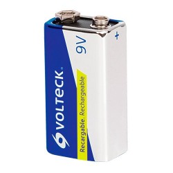 Pila Recargable 9V 250 mAh Uso General VOLTECK