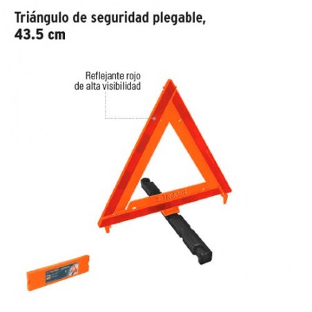 Triangulo de Seguridad Plegable 43.5 cm TRUPER