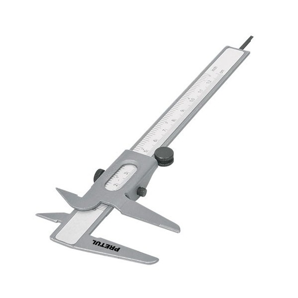 Calibrador Vernier Escolar, std y mm, 5'' PRETUL