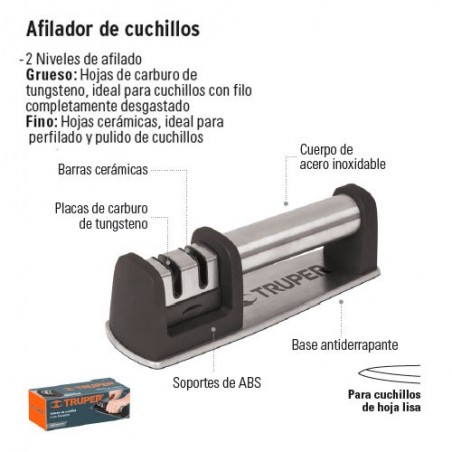 Afilador de Cuchillos TRUPER