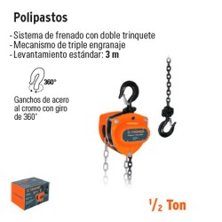 Compra en Linea Polipasto Electrico 400 Kg TRUPER en