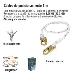 Cables de Posicionamiento TRUPER