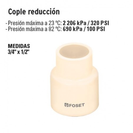 Cople Reduccion FOSET