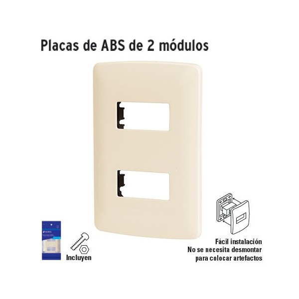 Placas de ABS de Dos Módulos VOLTECK