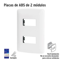 Placas de ABS de Dos Módulos VOLTECK