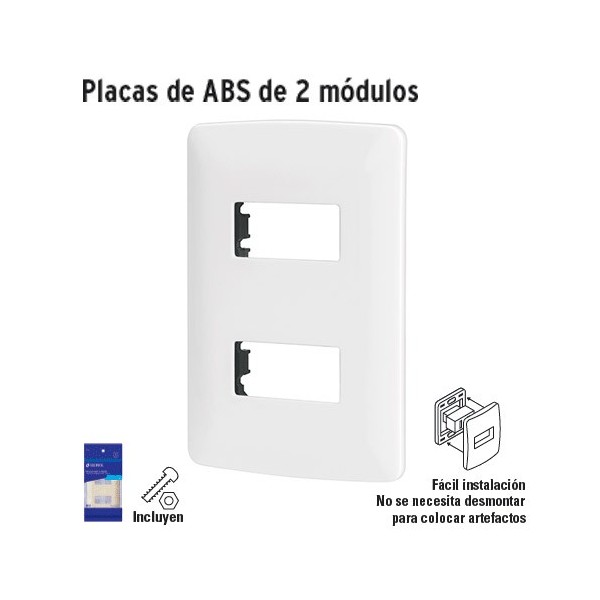 Placas de ABS de Dos Módulos VOLTECK