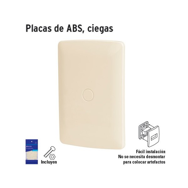 Placas de ABS Ciegas VOLTECK