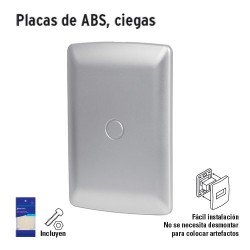 Placas de ABS Ciegas VOLTECK