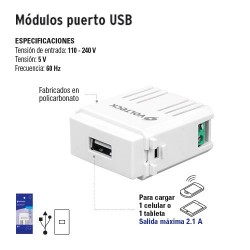 Módulos de Puertos USB VOLTECK