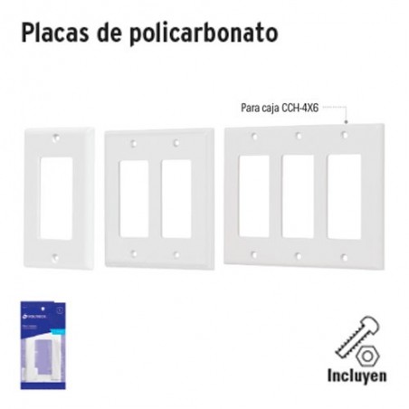 Placa de Policarbonato VOLTECK