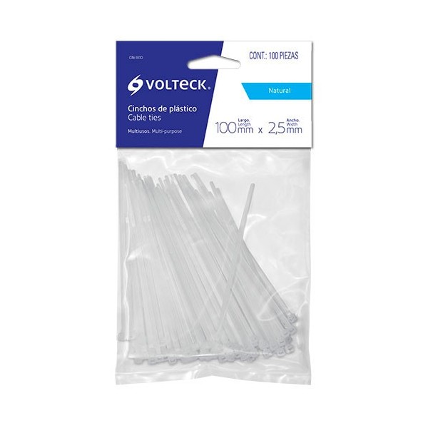 Cincho Plastico Tension 40 lb VOLTECK