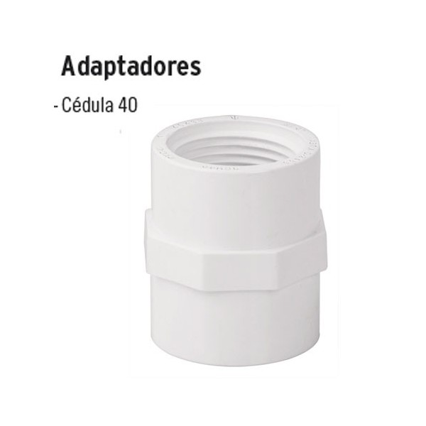 Adaptadores de PVC Hidráulico FOSET