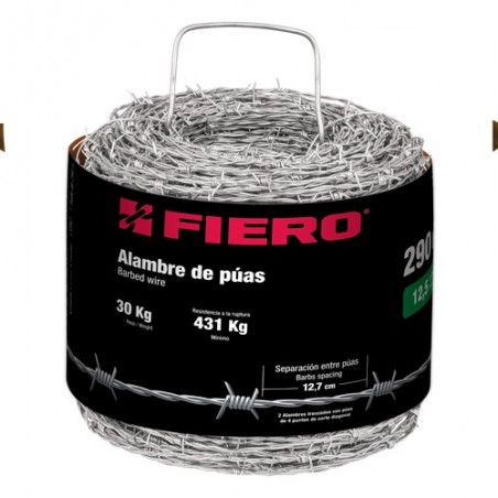 Alambre de Puas Calibre 12.5 FIERO