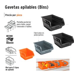 Gavetas Apilables (Bins) TRUPER