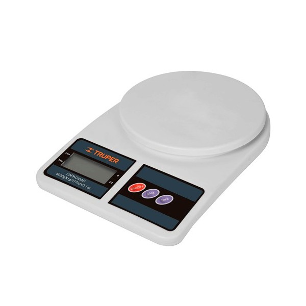 Bascula Digital para Cocina 5 kg TRUPER Bascula Digital para Cocina 5 kg TRUPER