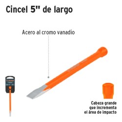 Cincel 5" de Largo TRUPER