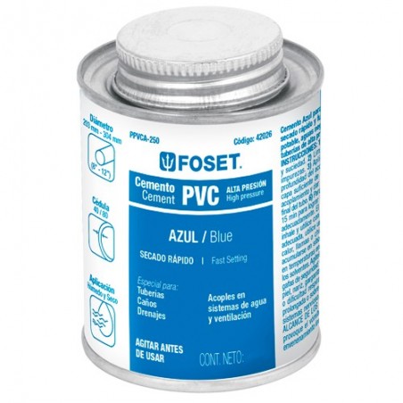 Pegamento Azul para PVC FOSET