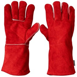 Guantes de Carnaza Puño Largo para Soldador TRUPER