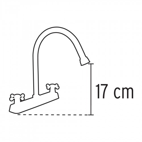 Mezcladora 8" P/Fregadero...