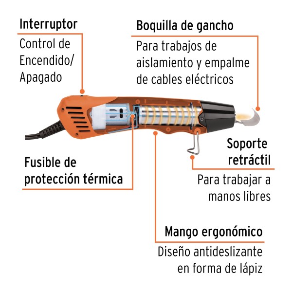 Mini Pistola De Calor 350 W...