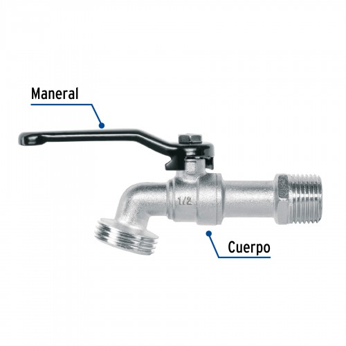 Llave De Esfera De Zinc...