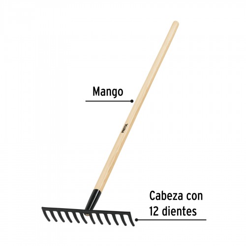 Rastrillo Recto De 12...