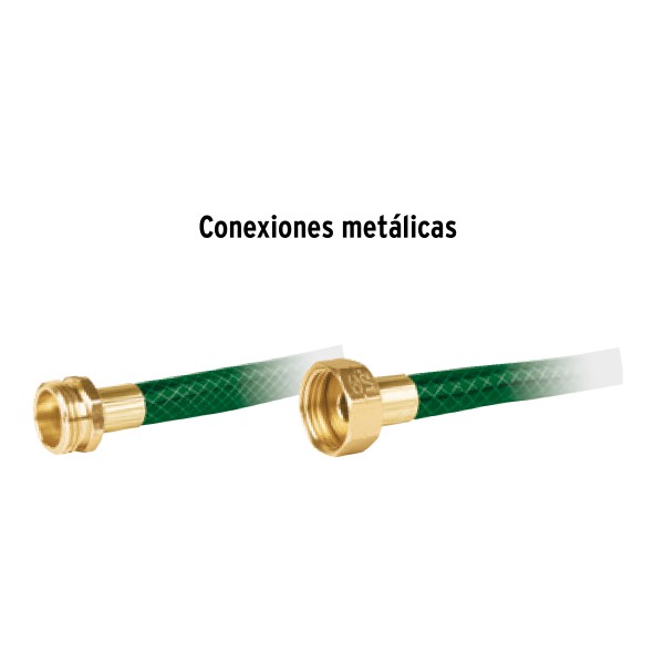 Manguera 1/2" Reforzada 3...