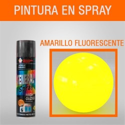 Pintura Aerosol Color Amarillo Fluorescente - Tienda IUSA