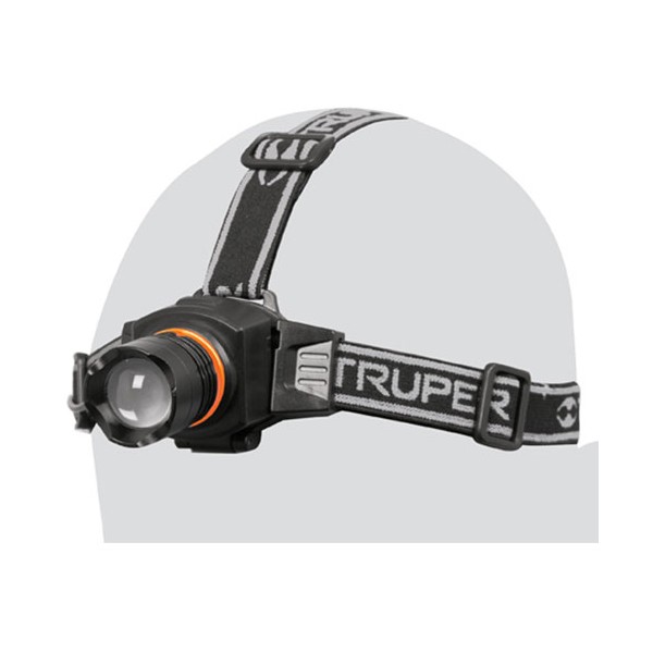 Lampara Cabeza de Pilas Recargables Led 60 Lumenes TRUPER Lampara Cabeza de Pilas Recargables Led 60 Lumenes TRUPER
