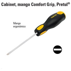 Desarmador Cabinet Mango Comfort Grip PRETUL