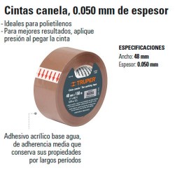 Cinta Canela 0.050 mm de Espesor TRUPER