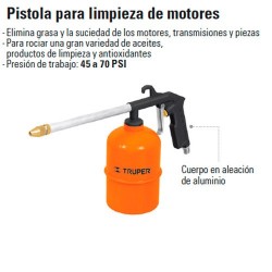 Pistola para Limpieza de Motores TRUPER