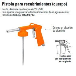 Pistola para Recubrimientos TRUPER