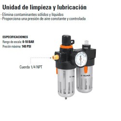 Unidad de Limpieza y Lubricación TRUPER