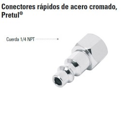 Conectores Rápidos de Acero Cromado PRETUL