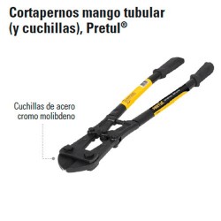 Cortapernos Mango Tubular PRETUL