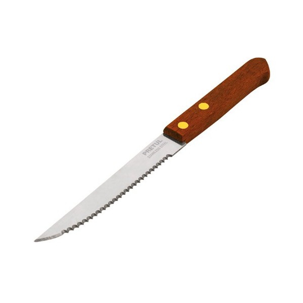 Cuchillo de Sierra Mango de Madera PRETUL