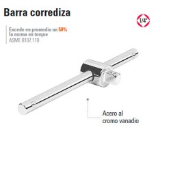 Barra Corrediza 1/4" TRUPER
