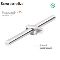 Barra Corrediza 1/2" TRUPER