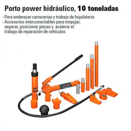 Porto Power Hidráulico 10 Toneladas TRUPER