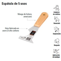 Espátula de 5 Usos TRUPER