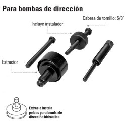 Extractor Para Bombas de Dirección TRUPER