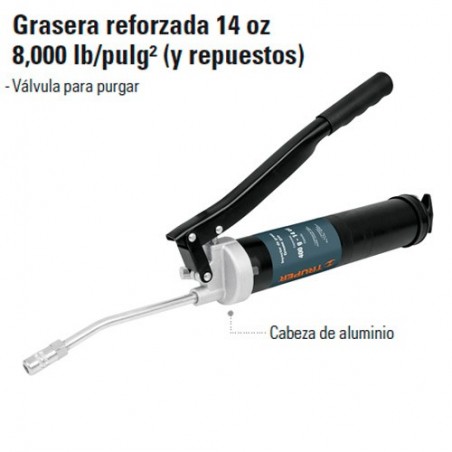 Grasera Reforzada 14 oz 8,000 lb/pulg 2 TRUPER