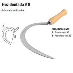 Hoz Dentada 16" TRUPER