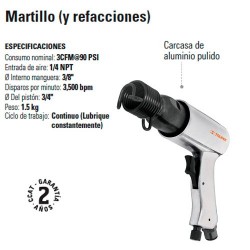 Martillo Neumático TRUPER